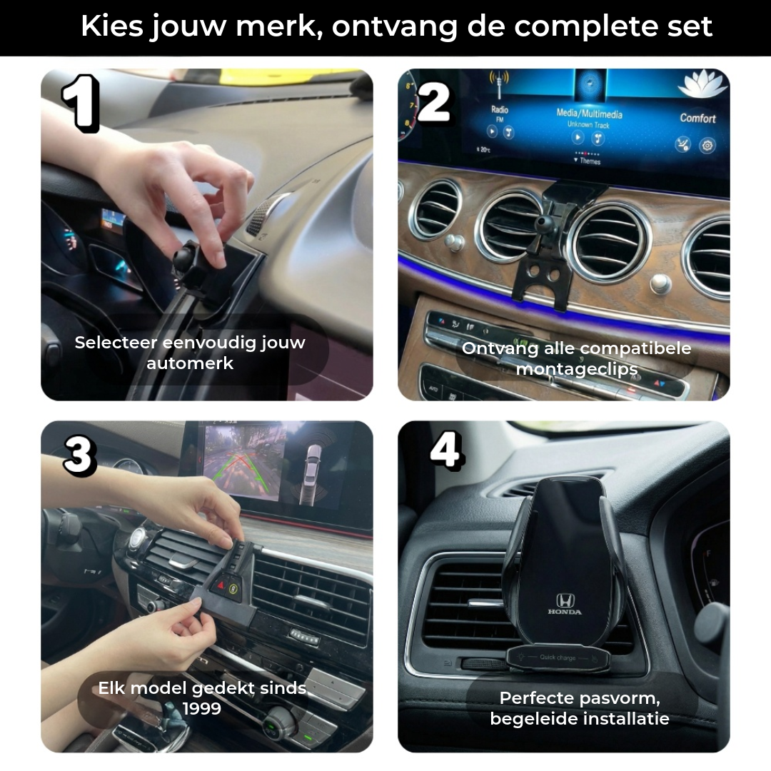 Gepersonaliseerde draaibare telefoonhouder
