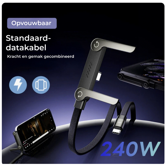 2-in-1 Oplader Kabel Stand