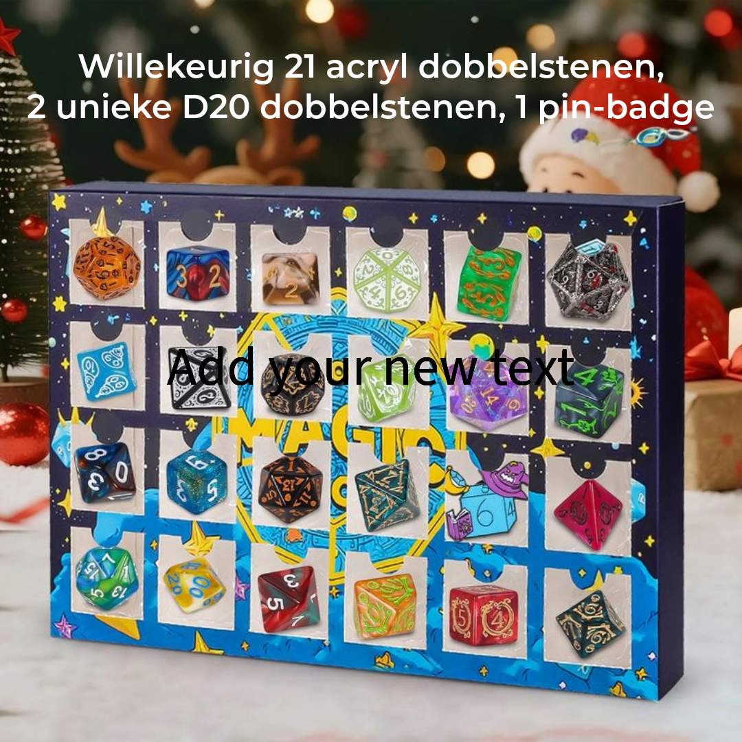 Dobbelsteen Adventskalender