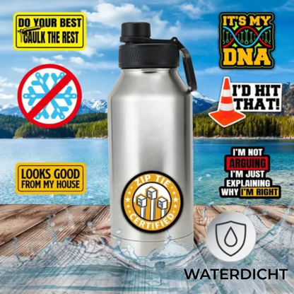 FunnyStickers: Grappige Waterdichte Stickers Pakket