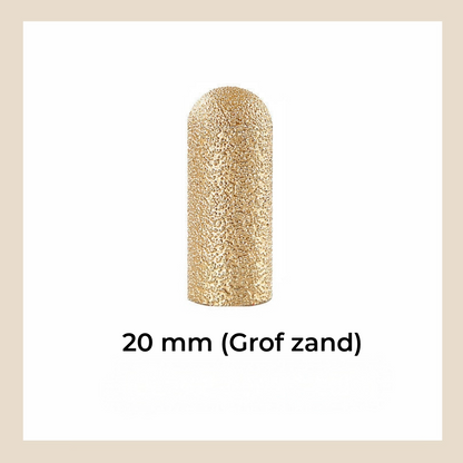 Vacuümgesoldeerde, schurende ronde slijpkop