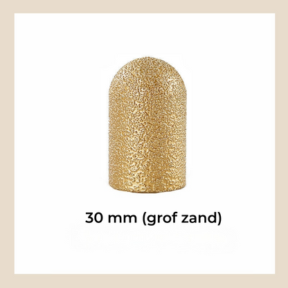 Vacuümgesoldeerde, schurende ronde slijpkop