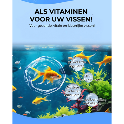 Waterzuiveringstabletten voor aquaria