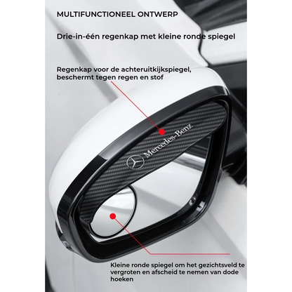 Multifunctionele Regenwenkbrauw voor Autospiegels