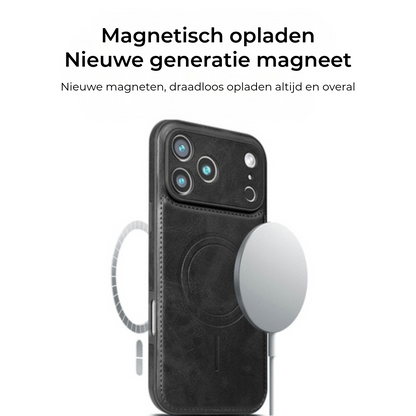 Lederen iPhone Beschermhoes