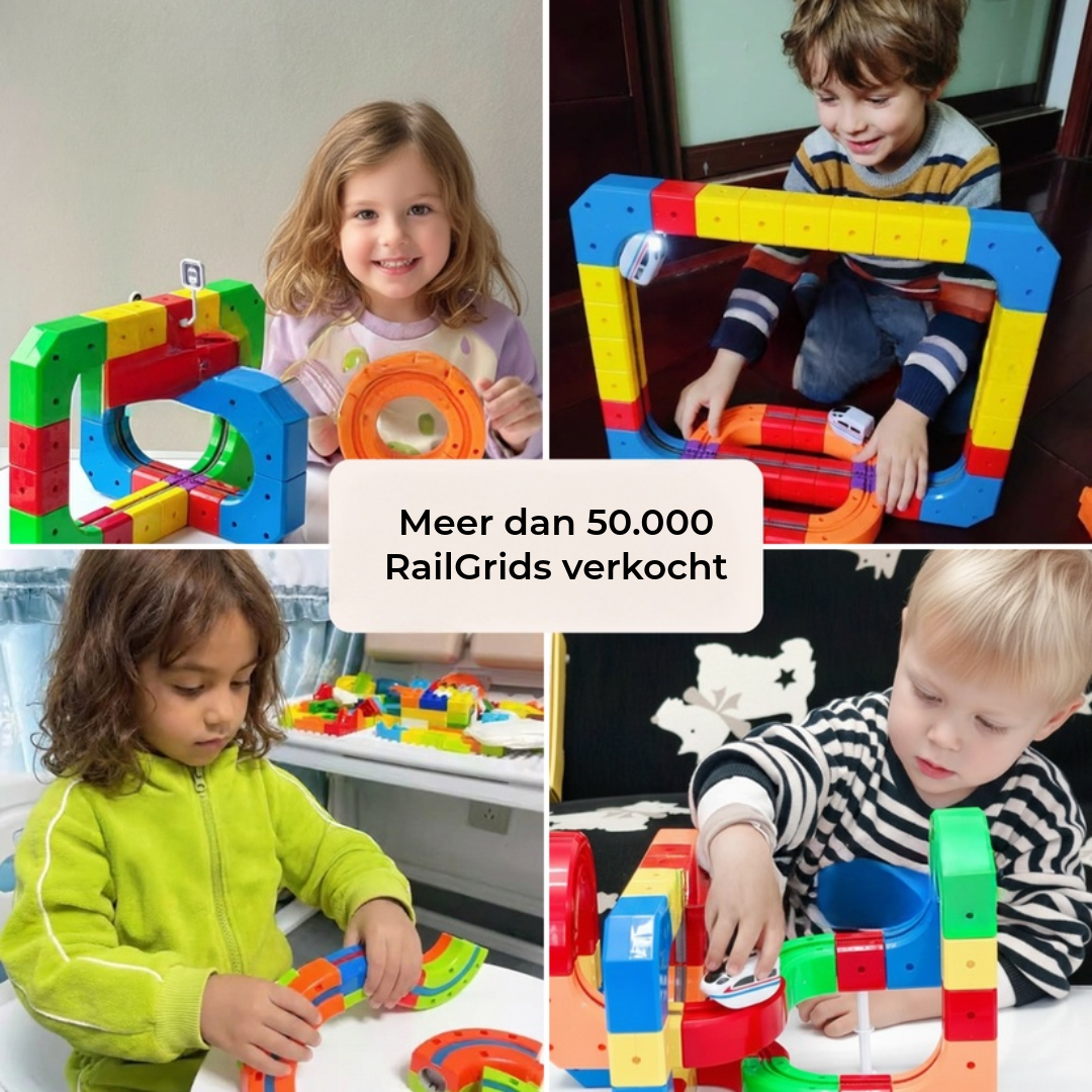 Treinspoor Kubus Set