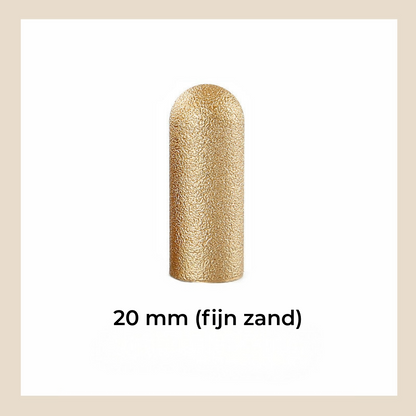 Vacuümgesoldeerde, schurende ronde slijpkop