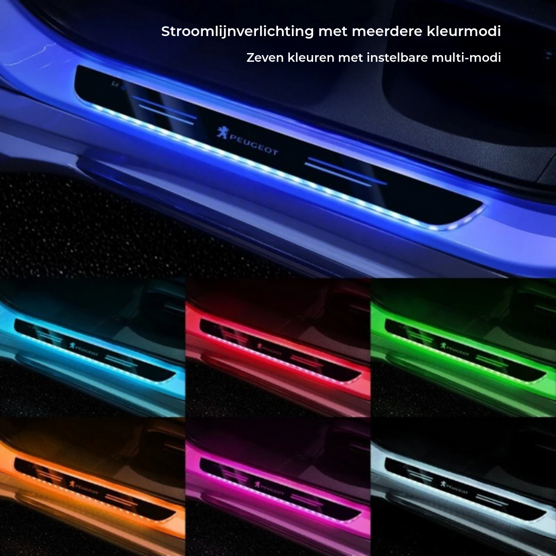 Set van 2 LED Deurdrempels