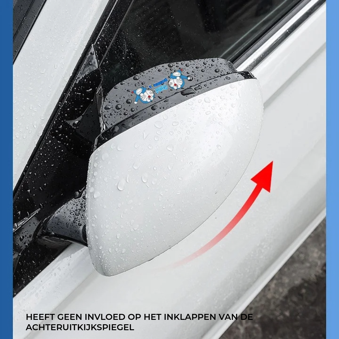 Multifunctionele Regenwenkbrauw voor Autospiegels