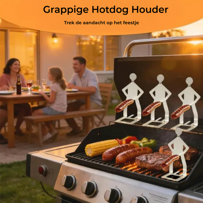 Grappige worsthouder - Maak grillen nog leuker!