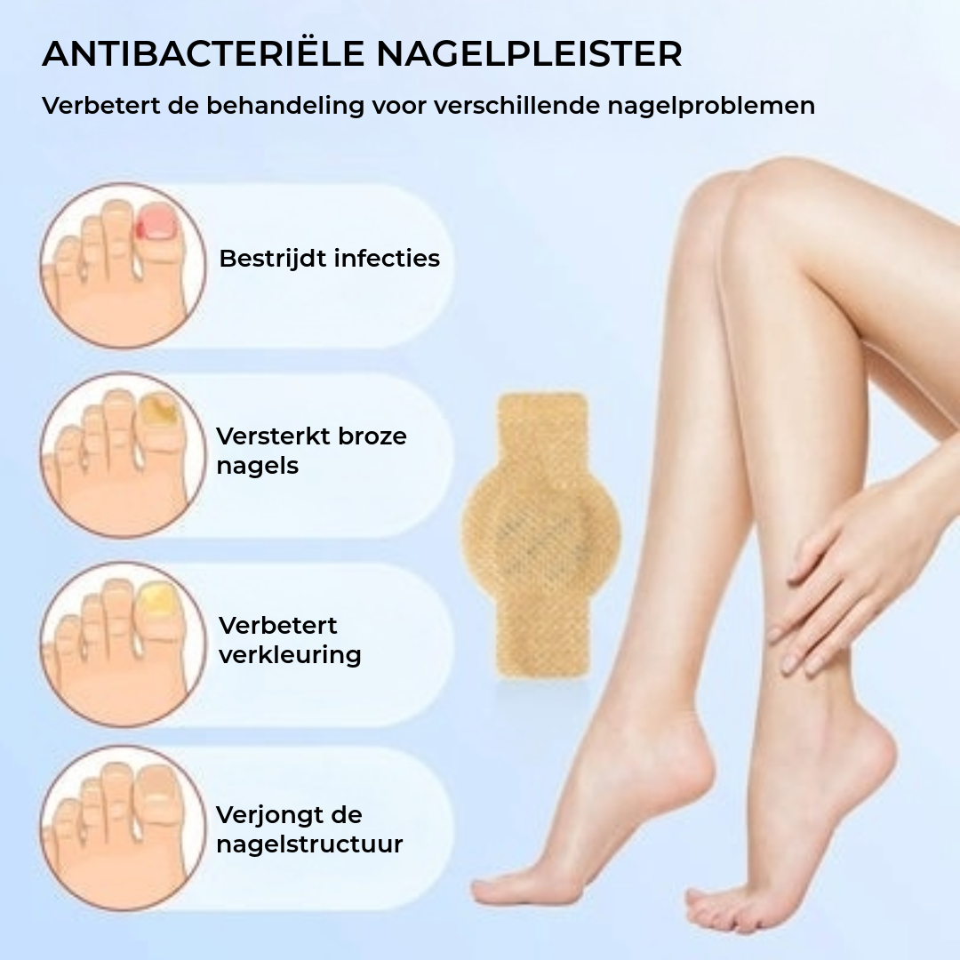 FungalPatch - Antibacterieel Schimmelwerend Patch En Nagelverzorging Pak