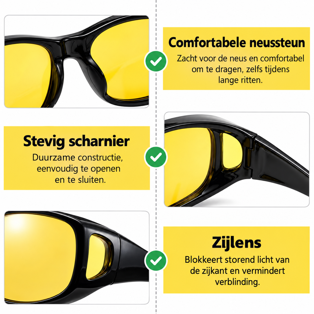 Sun Fit™  Nachtbril voor tijdens het rijden