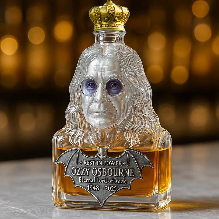 LiquorBottle™: Ozzy Osbourne Beperkt Editie Eerbetoon Karaf Likeurfles