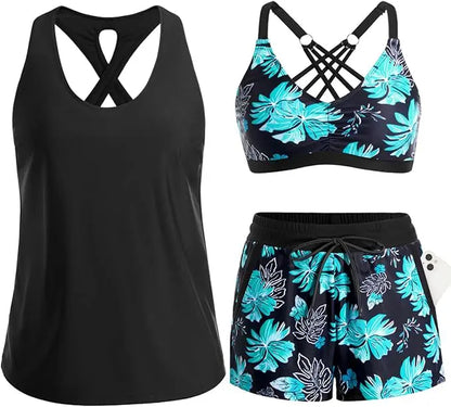 Actieve zomer tankini