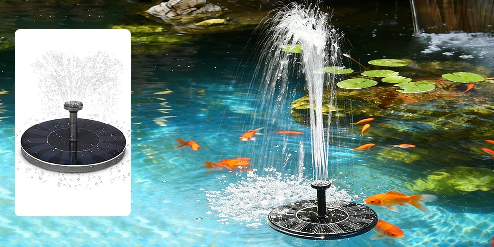 Solar Fontein Pomp
