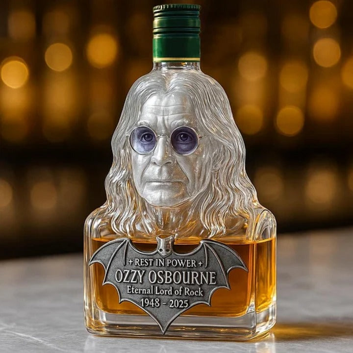 LiquorBottle™: Ozzy Osbourne Beperkt Editie Eerbetoon Karaf Likeurfles