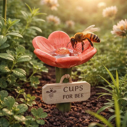 De pauze van de bijen® - Gun ze een verfrissende pauze en zie hoe uw tuin weer tot leven komt