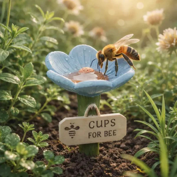 De pauze van de bijen® - Gun ze een verfrissende pauze en zie hoe uw tuin weer tot leven komt