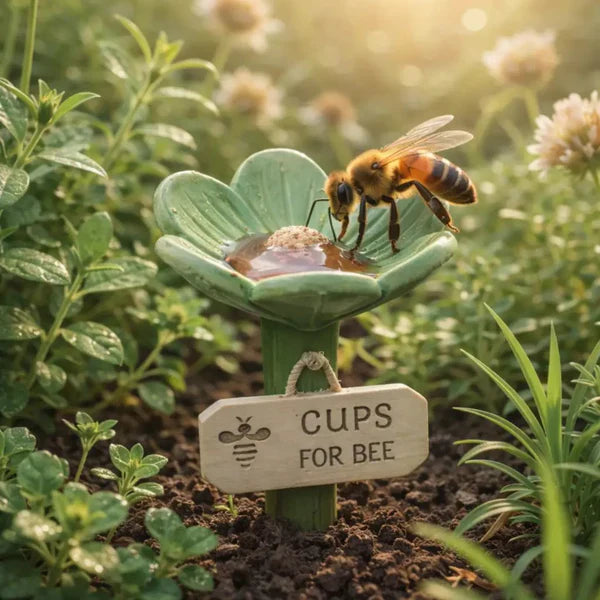 De pauze van de bijen® - Gun ze een verfrissende pauze en zie hoe uw tuin weer tot leven komt