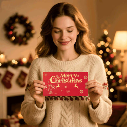 Originele Kerst Geschenkkaart