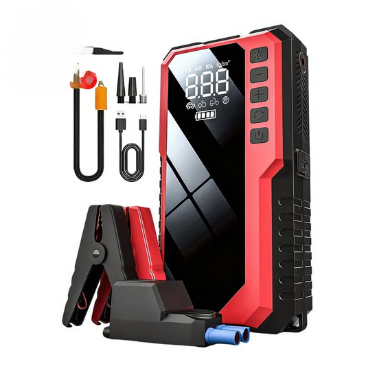 3-in-1 Noodstart- en compressorsysteem