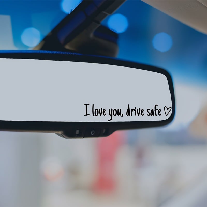 i Love You, Drive Safe - Auto Sticker