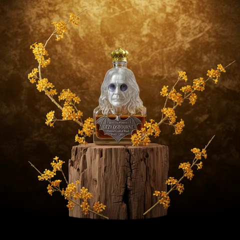 LiquorBottle™: Ozzy Osbourne Beperkt Editie Eerbetoon Karaf Likeurfles