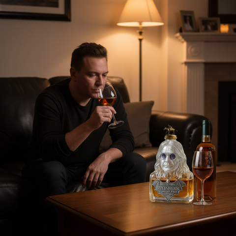 LiquorBottle™: Ozzy Osbourne Beperkt Editie Eerbetoon Karaf Likeurfles