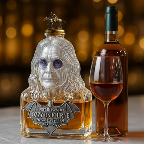 LiquorBottle™: Ozzy Osbourne Beperkt Editie Eerbetoon Karaf Likeurfles