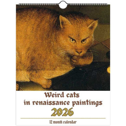 Vreemde Katten in de Renaissance - 2026 Wandkalender
