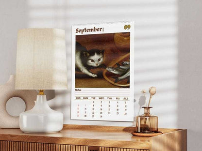 Vreemde Katten in de Renaissance - 2026 Wandkalender