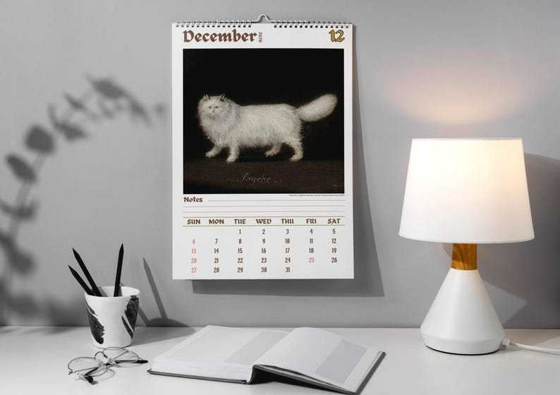 Vreemde Katten in de Renaissance - 2026 Wandkalender