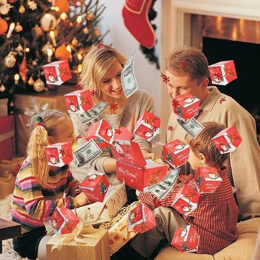 Explosieve Kerst Geschenkdoos