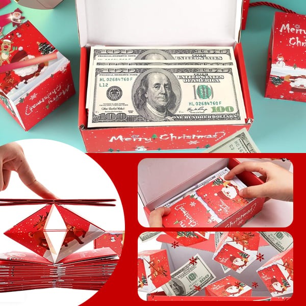 Explosieve Kerst Geschenkdoos