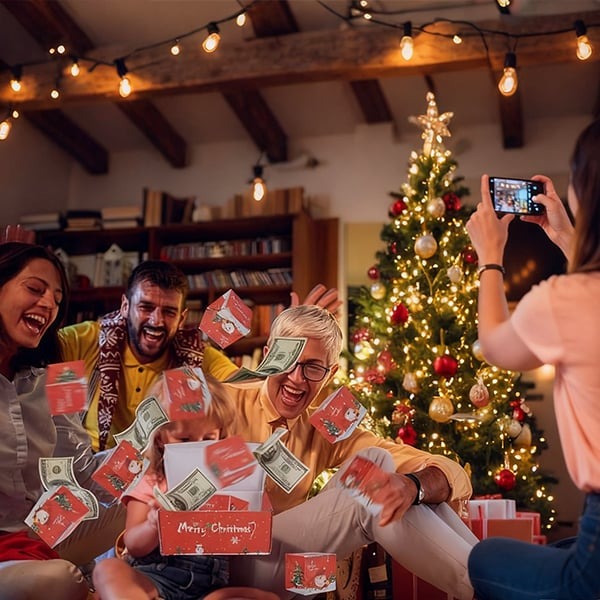 Explosieve Kerst Geschenkdoos