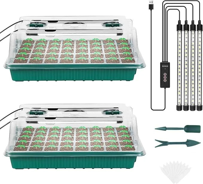GrowNest – Kweekset met kweeklamp en 80 zaadcellen