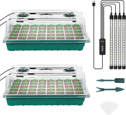 GrowNest – Kweekset met kweeklamp en 80 zaadcellen
