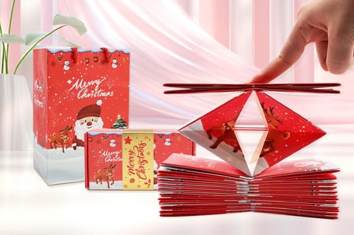 Explosieve Kerst Geschenkdoos