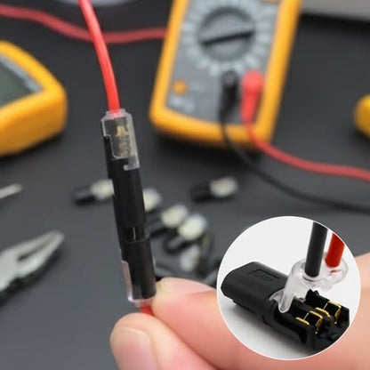 Dubbele draad-grip-connectoren