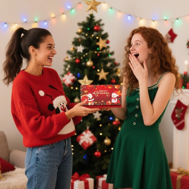 Originele Kerst Geschenkkaart