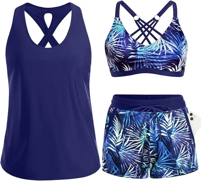 Actieve zomer tankini