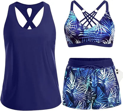Actieve zomer tankini