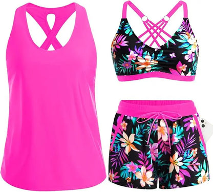 Actieve zomer tankini