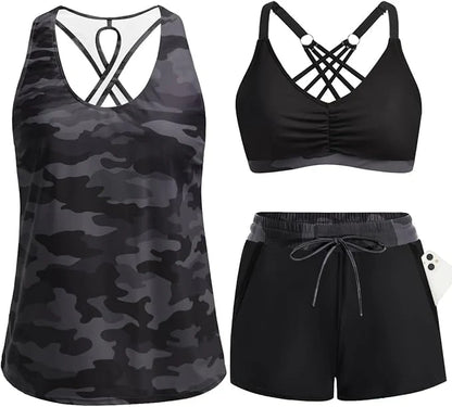 Actieve zomer tankini