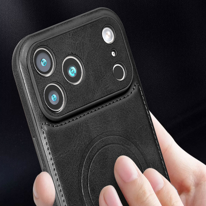 Lederen iPhone Beschermhoes