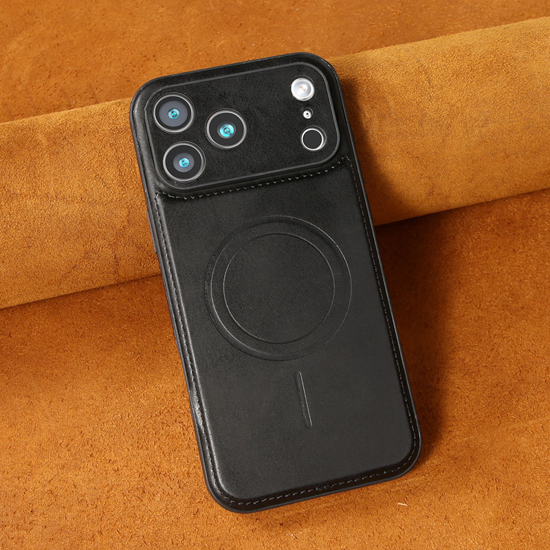 Lederen iPhone Beschermhoes