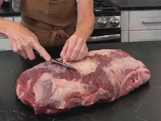 Handmes voor het verwijderen van vet van rundvlees en varkensvlees
