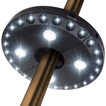 Luminus - Parasollamp met 28 LED-lampjes