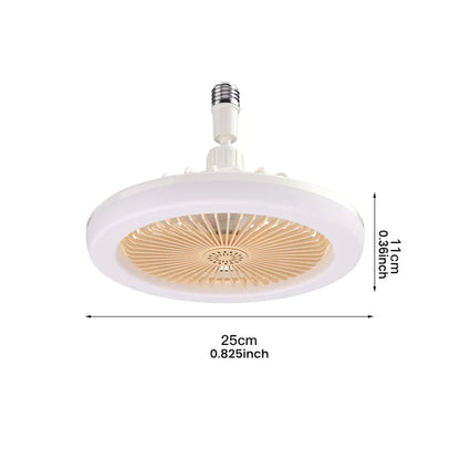 2-in-1 ventilator en plafondlamp met afstandsbediening
