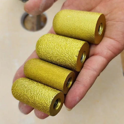 Vacuümgesoldeerde, schurende ronde slijpkop